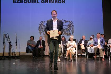 El director del Centro Cultural Borges, Ezequiel Grimson, fue premiado por la Fundación Internacional Jorge Luis Borges