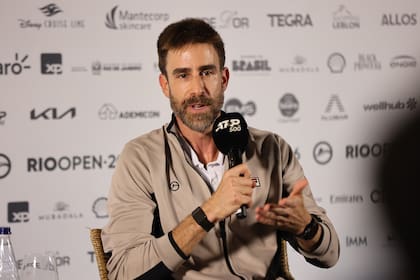 El director del Río Open, Luiz Carvalho, calificó como productiva la visita del presidente de la ATP, Andrea Gaudenzi