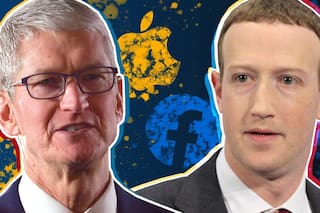 Facebook vs. Apple: cómo Mark Zuckerberg y Tim Cook se volvieron enemigos
