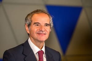 El director General de la Agencia de Energía Atómica, Rafael Grossi