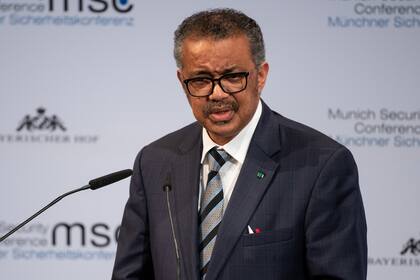 El director general de la Organización Mundial de la Salud (OMS), Tedros Adhanom Ghebreyesus