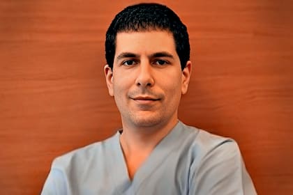 El director médico del Garrahan, Mariano Pirozzo