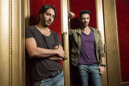 El director Sebastián Prada y el actor Mariano Zito