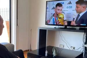 El director técnico Carlos Bilardo, campeón del Mundo de 1986