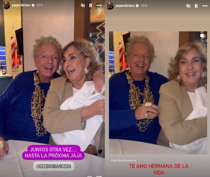El director y la conductora salieron a cenar e hicieron las paces (Foto: Instagram @pepecibrianc)
