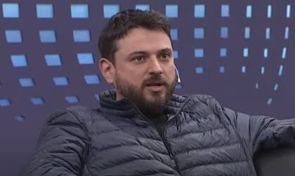 El dirigente social Juan Grabois, otro de los apuntados por Luis Majul (Foto: Captura de video)