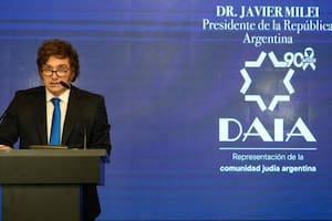 El discurso completo de Javier Milei ante la DAIA