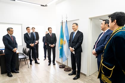El discurso inaugural del vicecanciller de la República de Kazajistán, Kairat Umarov