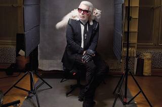 Choupette, la célebre gata de Lagerfeld que podría heredar su fortuna