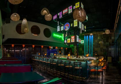 El diseño de Cochinchina, sumamente original, es creación de Eme Carranza.