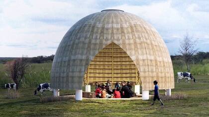 El diseño de Daniel Giannoni es para un espacio educativo destinado a niños de hasta 5 años