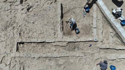 El diseño de esta calle pertenece al período del Neolítico precerámico en Anatolia Central (Fuente: Turkiye Today / AA)