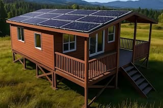 Está en Amazon por menos de US$11 mil: la casa prefabricada que promete reducir el costo de la factura de luz