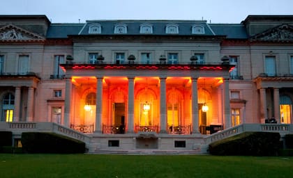 El diseño del Palacio Sans Souci fue encargado por la familia Alvear al famoso arquitecto francés René Sargent