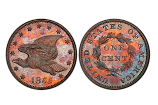 La moneda de un centavo de 1855 que llegó a valer más de US$16.100 en una subasta