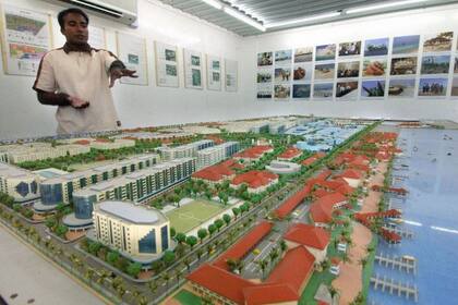 El diseño urbanístico y arquitectónico de Hulhumalé está pensado para reducir el consumo de energía