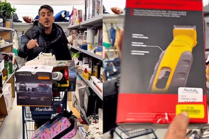 El distintivo amarillo identifica artículos con precios reducidos distribuidos en diferentes áreas de la tienda