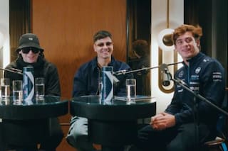 El divertido blooper de Franco Colapinto con Bizarrap y Duki que hizo reír a todos