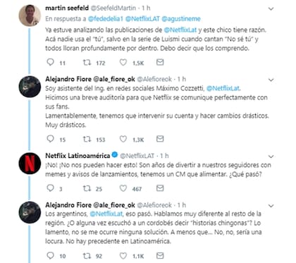 El divertido ida y vuelta entre la cuenta de Netflix Latam y los actores de Los Simuladores