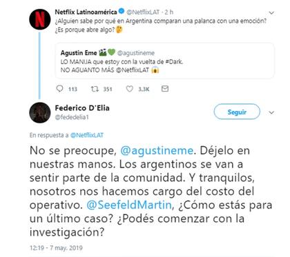 El divertido ida y vuelta entre la cuenta de Netflix Latam y los actores de Los Simuladores