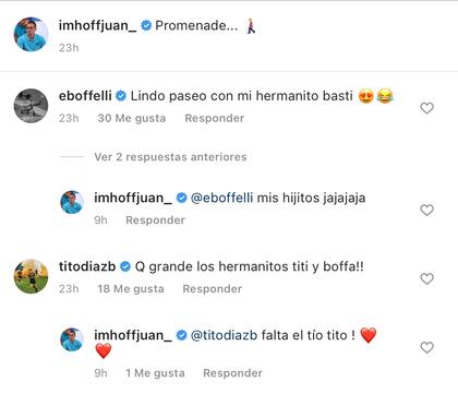 El divertido intercambio entre los jugadores de Los Pumas en las redes. Crédito: Instagram