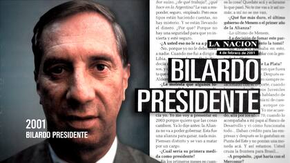 El documental "Bilardo: El Doctor del Fútbol", de HBO Max, recuerda la entrevista que LA NACION hizo con el ex DT cuando se postuló para presidente.