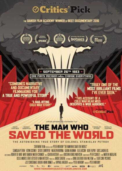 El documental El hombre que salvó el mundo se estrenó en 2013 y recrea los pormenores de la hazaña de Stanislav Petrov