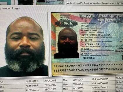 El documento y la identidad del hombre estadounidense que secuestró la avioneta