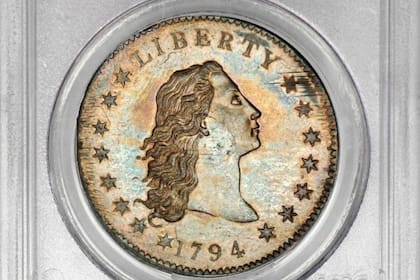 El dólar "pelo suelto" o "flowing hair" es uno de los más valiosos en la historia de Estados Unidos (Foto: Archivo)