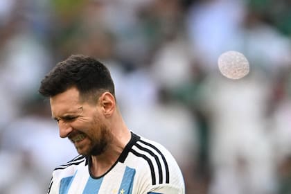 El dolor de Lionel Messi