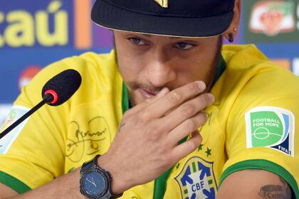 El dolor de Neymar durante el último Mundial