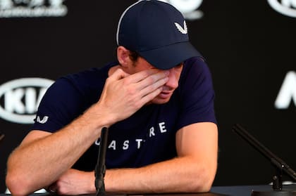 El dolor y la tristeza de Murray al anunciar su retiro del circuito por una lesión en la cadera