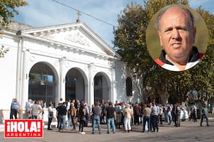 El domingo 14 de mayo, poco después del mediodía, los más íntimos se acercaron al cementerio municipal de San Miguel del Monte, la localidad bonaerense donde Rafa Pando vivía con su familia.