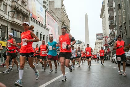 El domingo 7 de octubre miles de atletas corrieron el maratón de Buenos Aires