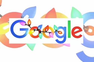 El doodle de Google celebra el comienzo de la temporada de Navidad y Fin de año