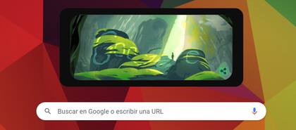 El doodle de Google que alude a la cueva de Son Doong