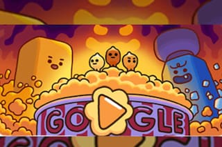 Así es el juego online que Google le dedica al pochoclo