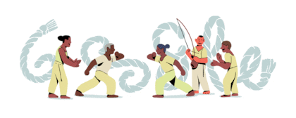 El doodle que conmemora al brasileño