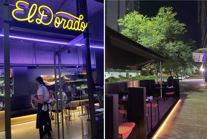 El Dorado, una de las nuevas aperturas de Madero Harbour, detrás se encuentran Germán Sitz y Pedro Peña, los responsables de Niño Gordo y La Carnicería