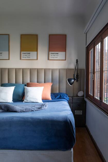 El dormitorio principal, ahora orientado al jardín