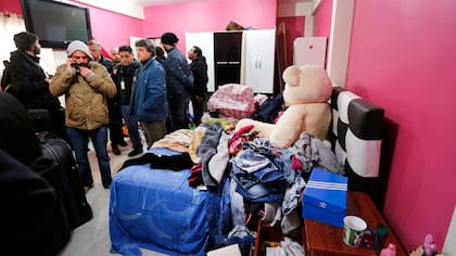 El dormitorio principal del ''dúplex''