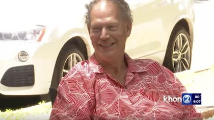 El Dr. Karl Brookins se aseguró de que volviera al lugar correcto (Crédito: KHON2)