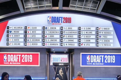 El Draft 2019 completo, con Zion Williamson en el primer casillero
