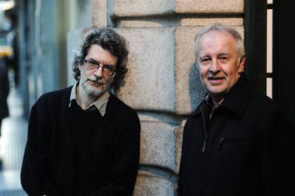 El dramaturgo y músico Mariano Cossa y el director Daniel Marcove