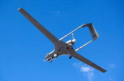 El dron de fabricación turca Bayraktar TB2
