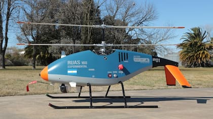 El dron Ruas, diseñado por Invap