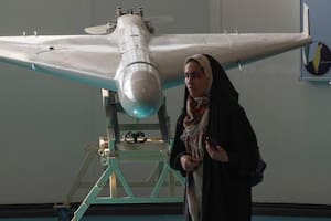 El dron Shahed 136 es uno de los últimos logros de la industria iraní.