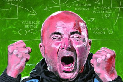 Sampaoli y su lista de apellidos para Rusia: el entrenador escribe, borra, tacha y vuelve a escribir