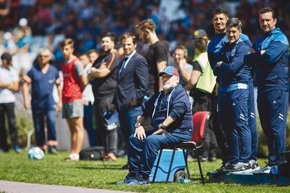 El DT, en el estadio Malvinas Argentinas, Mendoza