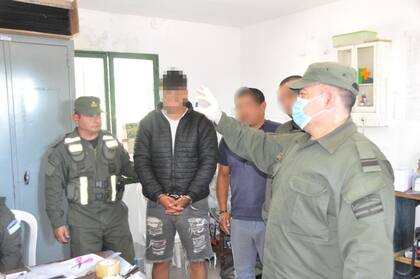 El dueño de los bultos fue detenido